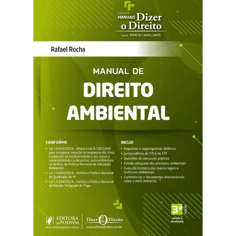MANUAL DE DIREITO AMBIENTAL - 2025