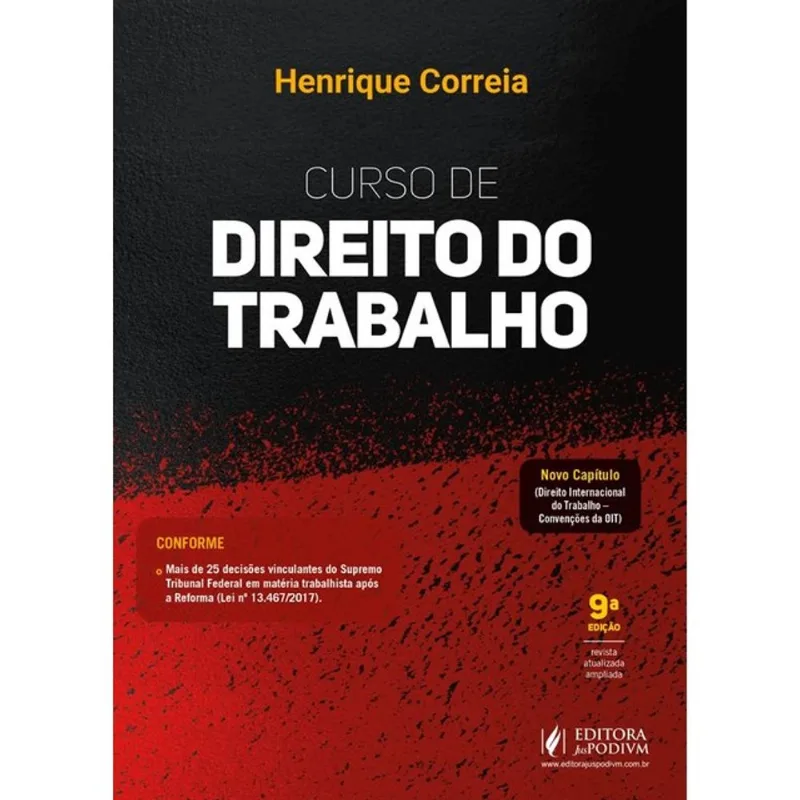 CURSO DE DIREITO DO TRABALHO - 2025