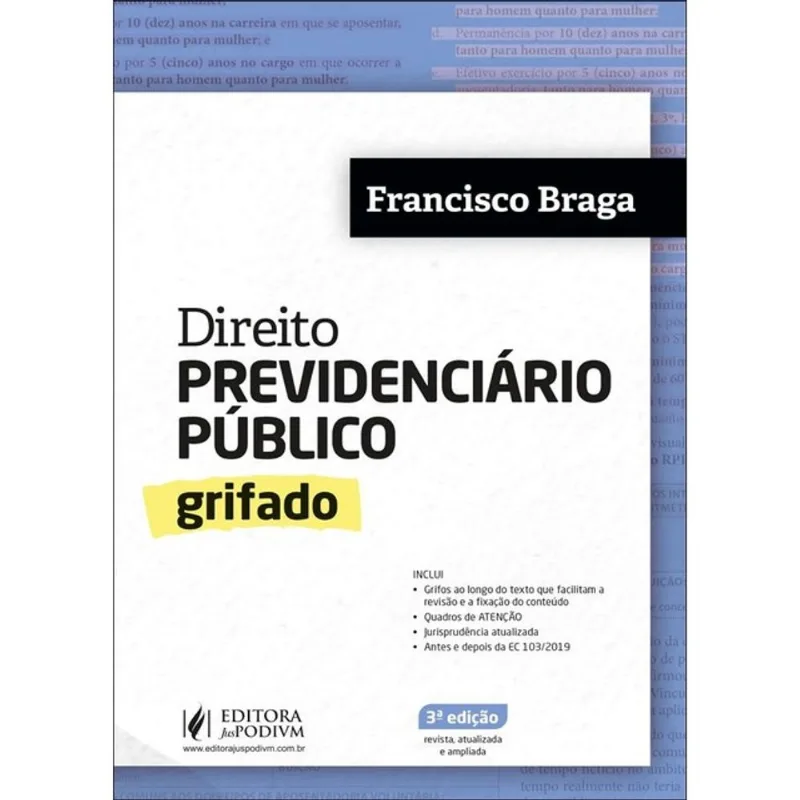 DIREITO PREVIDENCIÁRIO PÚBLICO GRIFADO - 2025