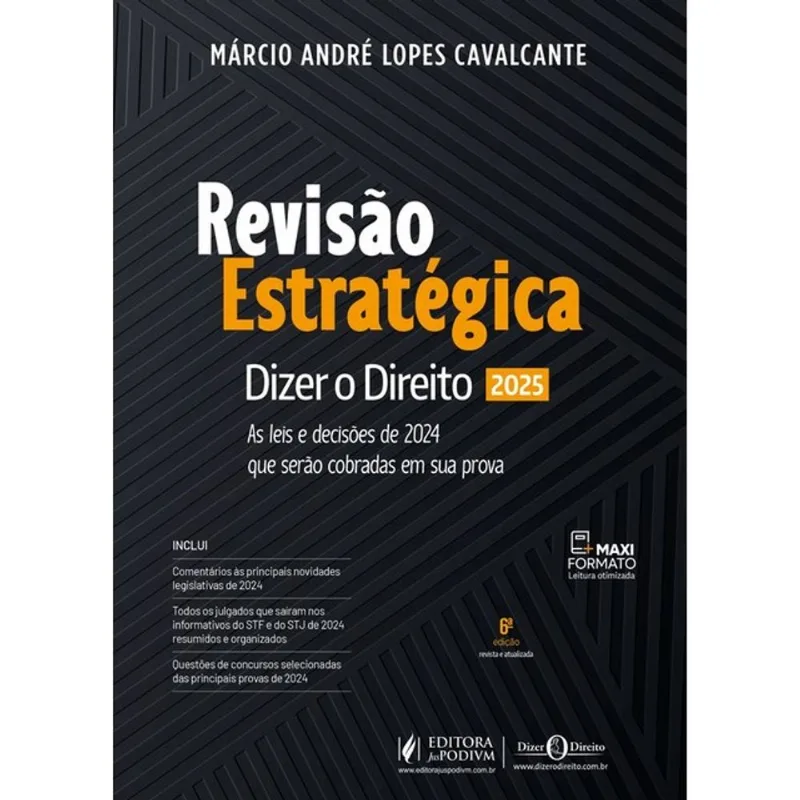 REVISÃO ESTRATÉGICA DIZER O DIREITO - 2025