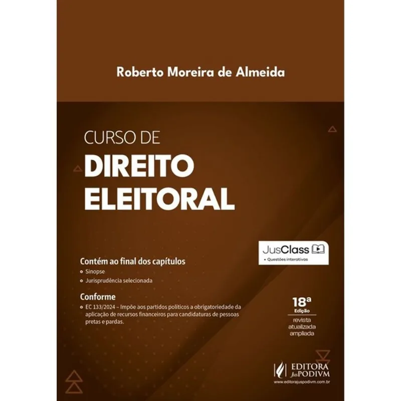 CURSO DE DIREITO ELEITORAL - 2025