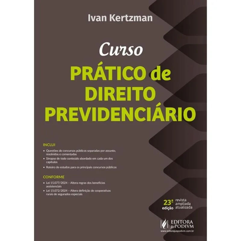 CURSO PRÁTICO DE DIREITO PREVIDENCIÁRIO - 2025