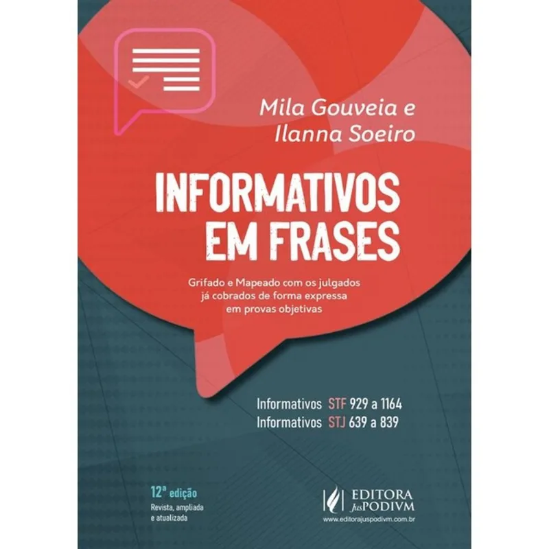 INFORMATIVOS EM FRASES - 2025