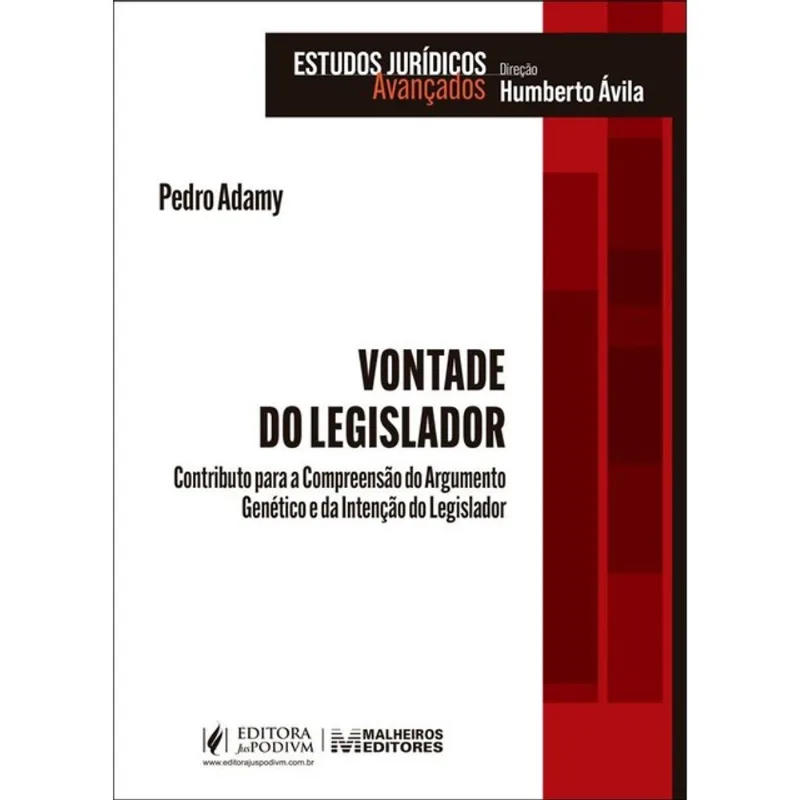 VONTADE DO LEGISLADOR - 2026
