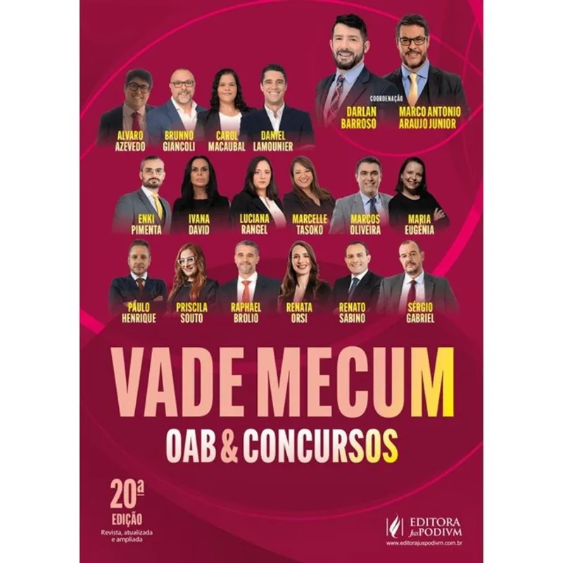 VADE MECUM OAB E CONCURSOS - 2026
