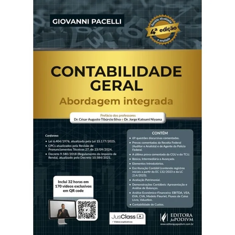 CONTABILIDADE GERAL - ABORDAGEM INTEGRADA - 2026