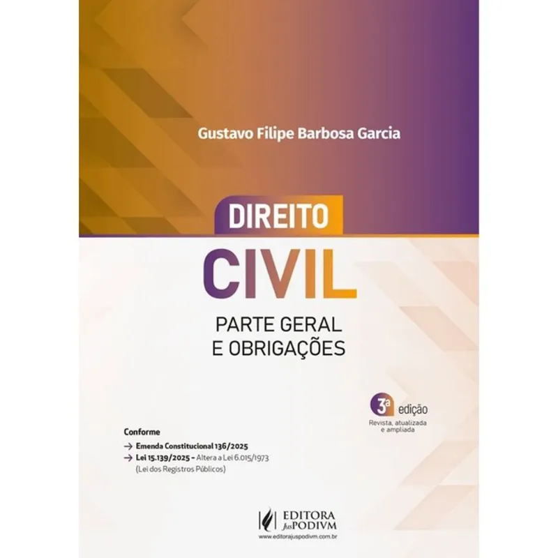 DIREITO CIVIL - PARTE GERAL E OBRIGAÇÕES - 2026