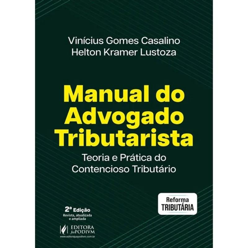 MANUAL DO ADVOGADO TRIBUTARISTA - 2026
