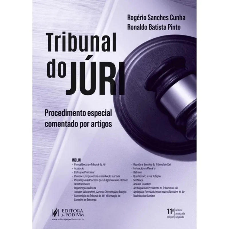 TRIBUNAL DO JÚRI - PROCEDIMENTO ESPECIAL COMENTADO POR ARTIGOS - 2026