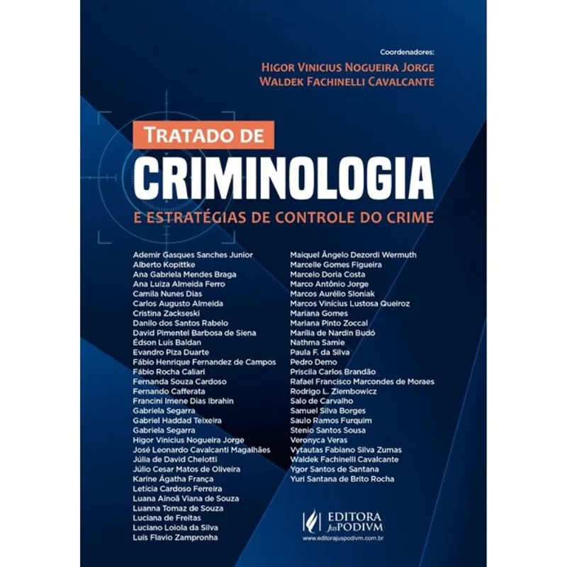 TRATADO DE CRIMINOLOGIA E ESTRATÉGIAS DE CONTROLE DO CRIME - 2027