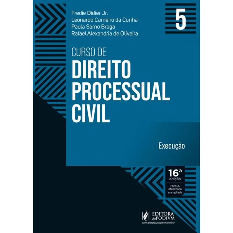 CURSO DE DIREITO PROCESSUAL CIVIL - EXECUÇÃO - 2026 - VOL. 5