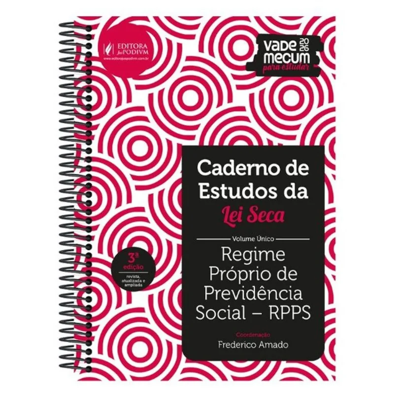CADERNO DE ESTUDOS DA LEI SECA RPPS - REGIME PRÓPRIO DE PREVIDÊNCIA SOCIAL - 2026