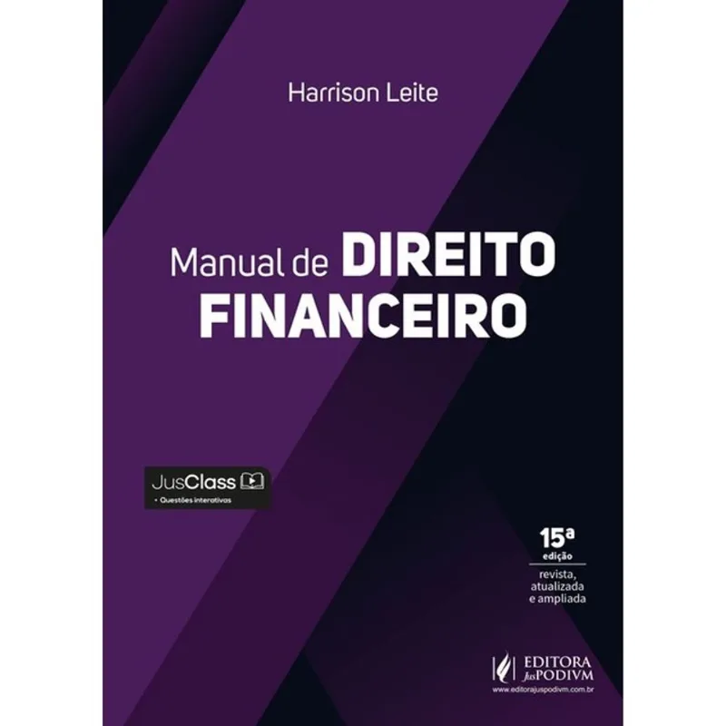 MANUAL DE DIREITO FINANCEIRO - 2026