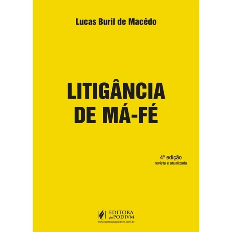 LITIGÂNCIA DE MÁ-FÉ - 2026