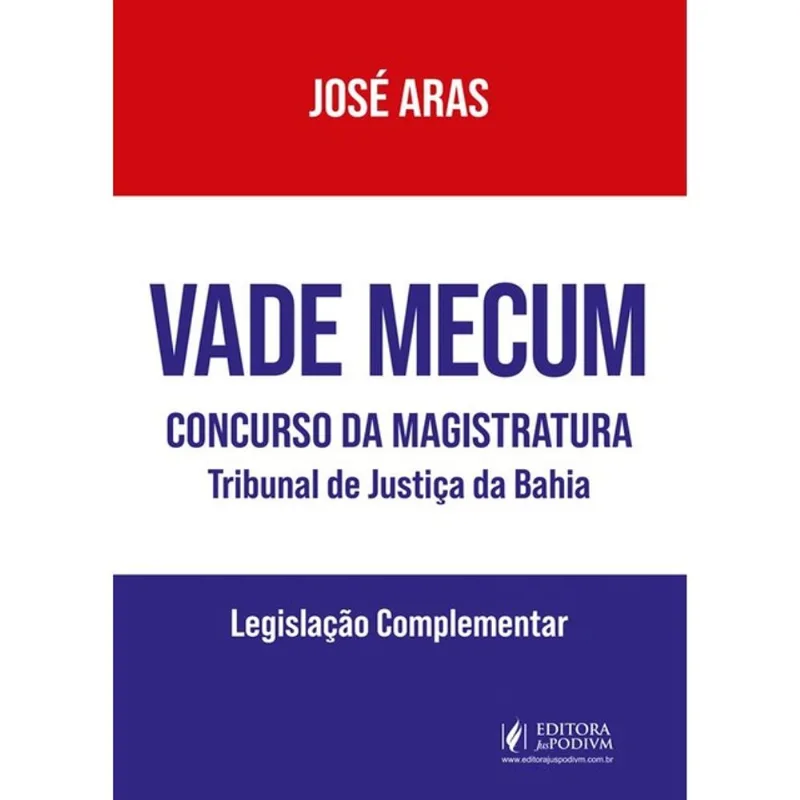 VADE MECUM CONCURSO DA MAGISTRATURA - 2026