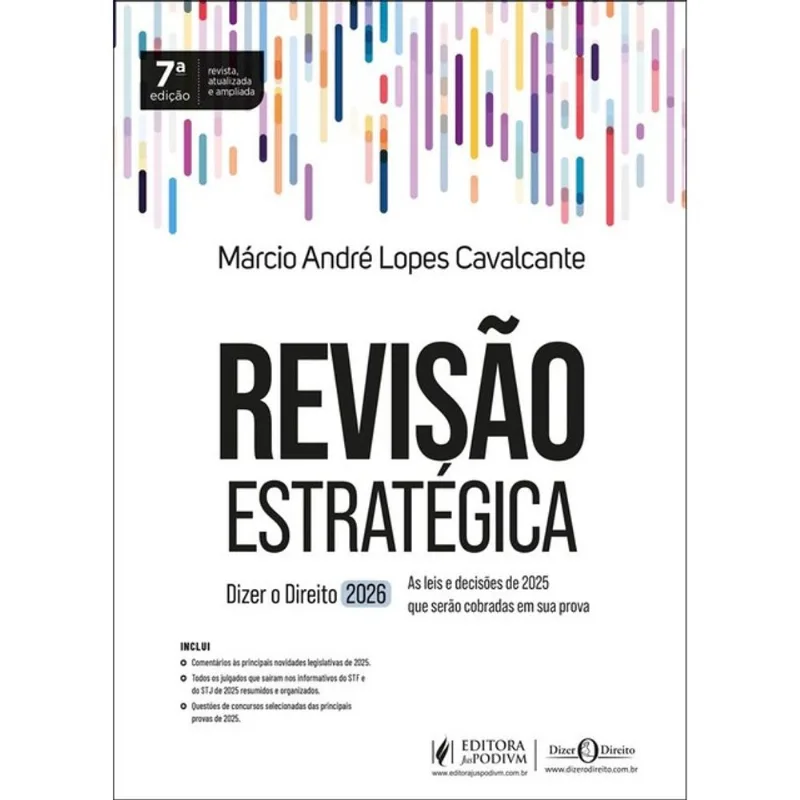REVISÃO ESTRATÉGICA DIZER O DIREITO - 2026