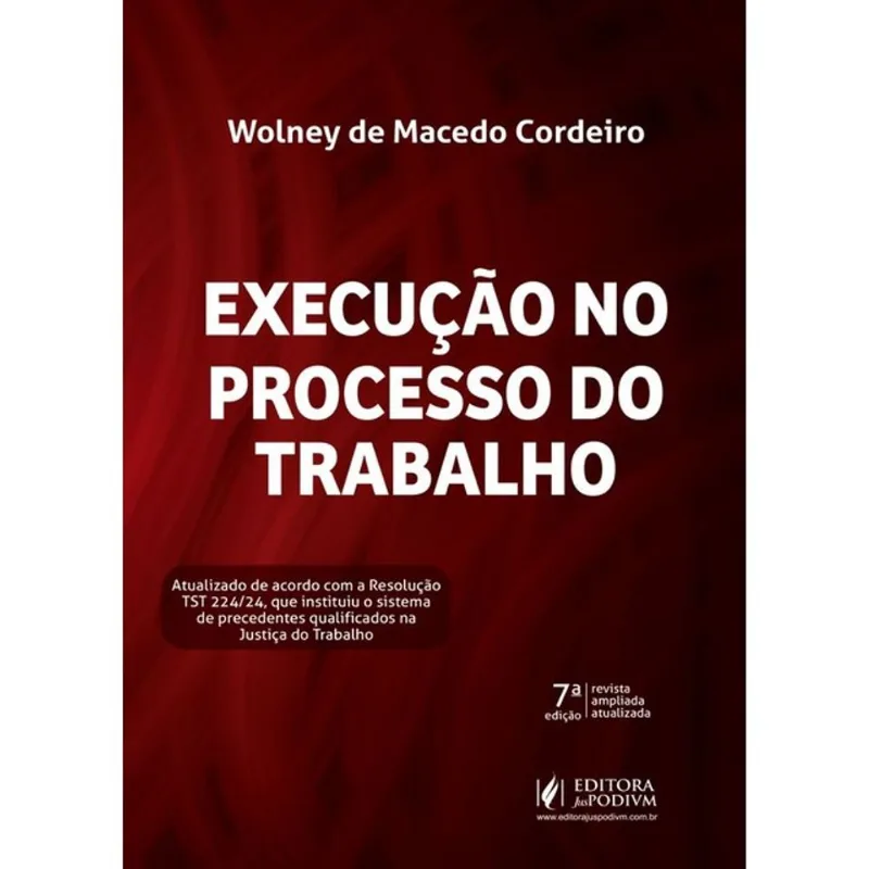 EXECUÇÃO NO PROCESSO DO TRABALHO - 2026