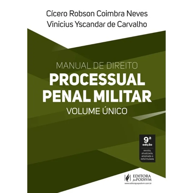 MANUAL DE DIREITO PROCESSUAL PENAL MILITAR - VOLUME ÚNICO - 2026