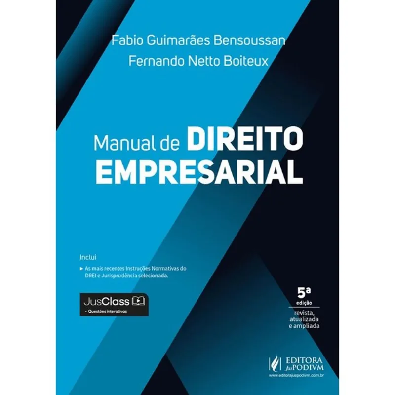 MANUAL DE DIREITO EMPRESARIAL - 2026