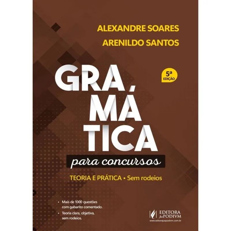 GRAMÁTICA PARA CONCURSOS - TEORIA E PRÁTICA - 2027