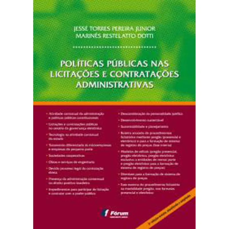 POLÍTICAS PÚBLICAS NAS LICITAÇÕES E CONTRATAÇÕES ADMINISTRATIVAS