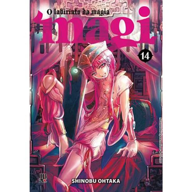 Livro Magi: O Labirinto Da Magia Vol. 14 JBC (MP)