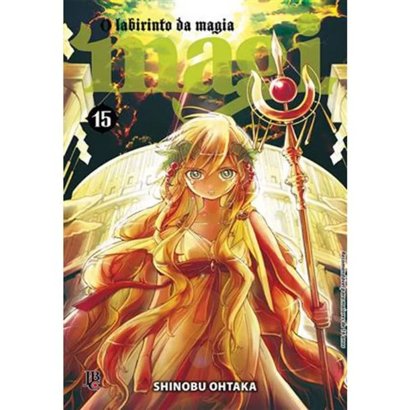 Livro Magi: O Labirinto Da Magia Vol. 15 JBC (MP)