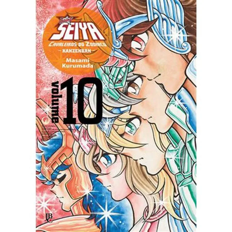 Livro Cavaleiros Do Zodíaco Saint Seiya Kanzenban Vol. 10 JBC (MP)