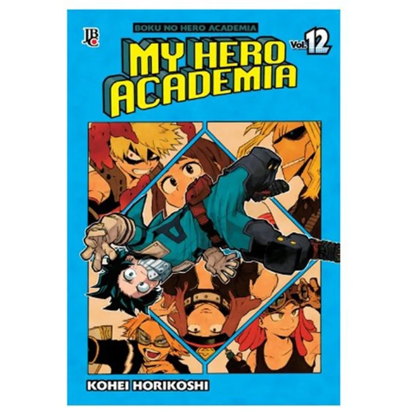 Livro Mangá My Hero Academia Boku No Hero Volume 12 Manga JBC (MP)