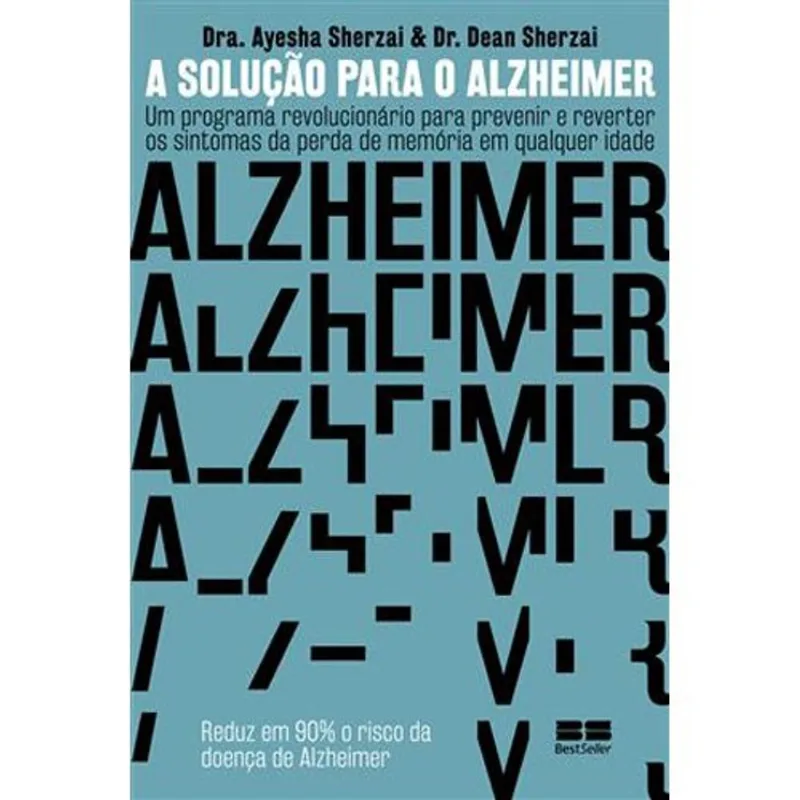 Livro A Solução Para O Alzheimer Best Seller (MP)