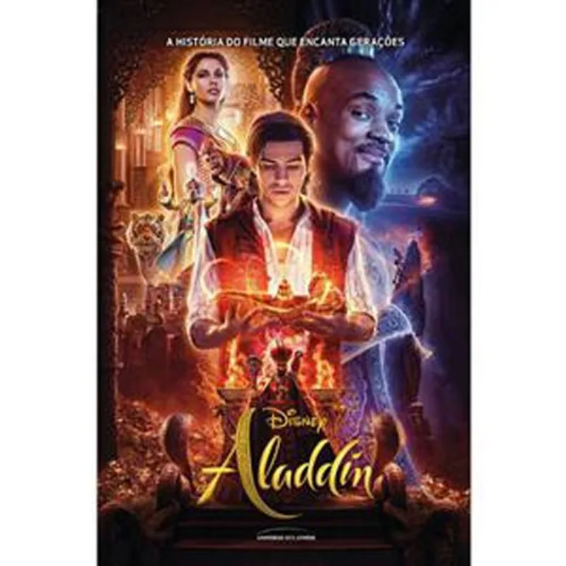 Livro Aladim A Historia Do Filme Universo Dos Livros (MP)
