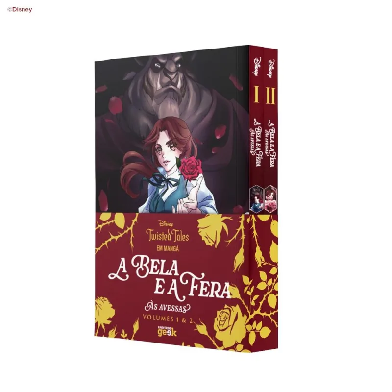 Kit A Bela E A Fera Às Avessas: Twisted Tales Em Mangá - 1 E 2 - LC - Livros