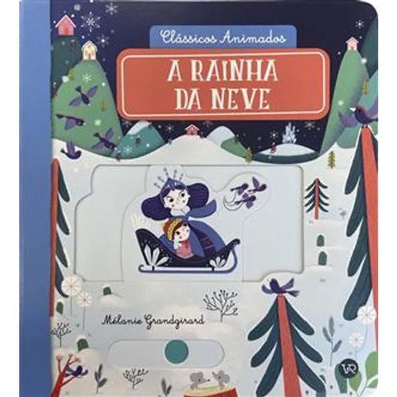 Livro Clássicos Animados: A Rainha Da Neve Vergara (MP)
