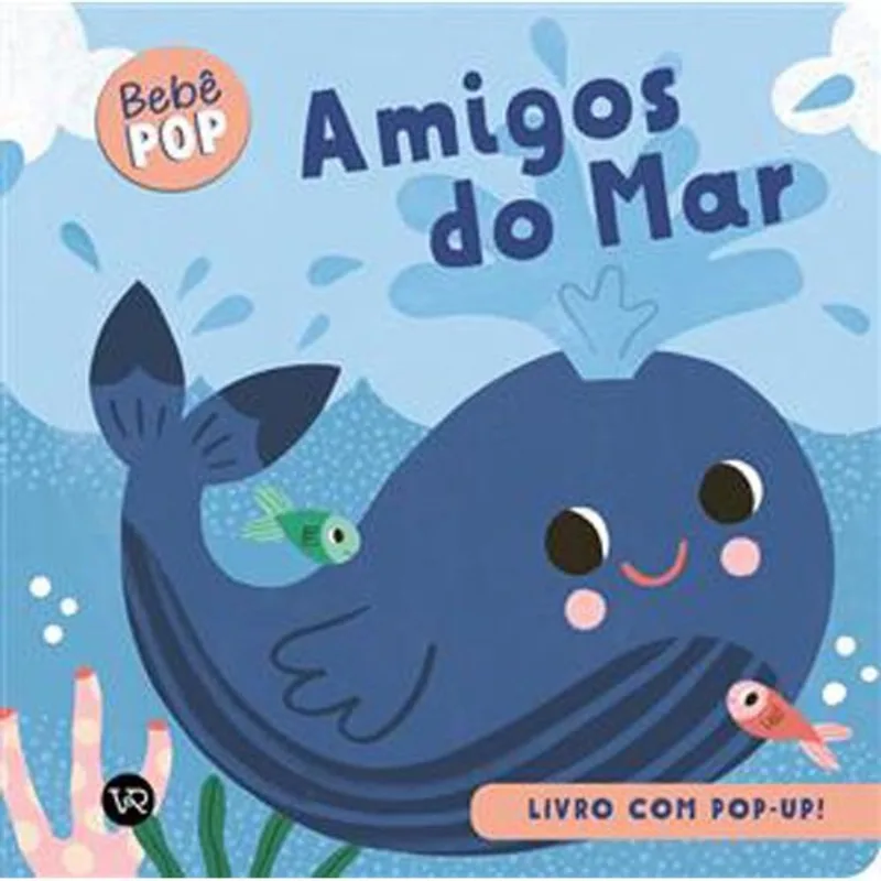 Livro Bebê Pop Amigos Do Mar Vergara (MP)