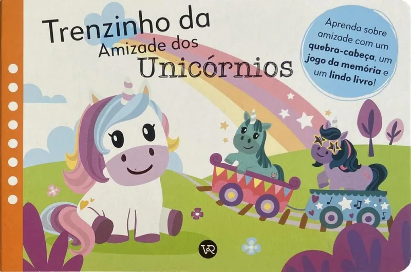 Trenzinho Da Amizade Dos Unicórnios - LC - Livros