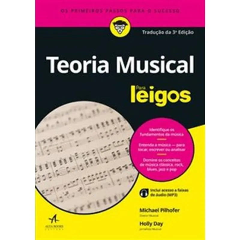 Livro Teoria Musical Para Leigos Alta Books (MP)