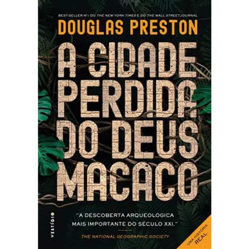 Livro A Cidade Perdida Do Deus Macaco Autêntica (MP)