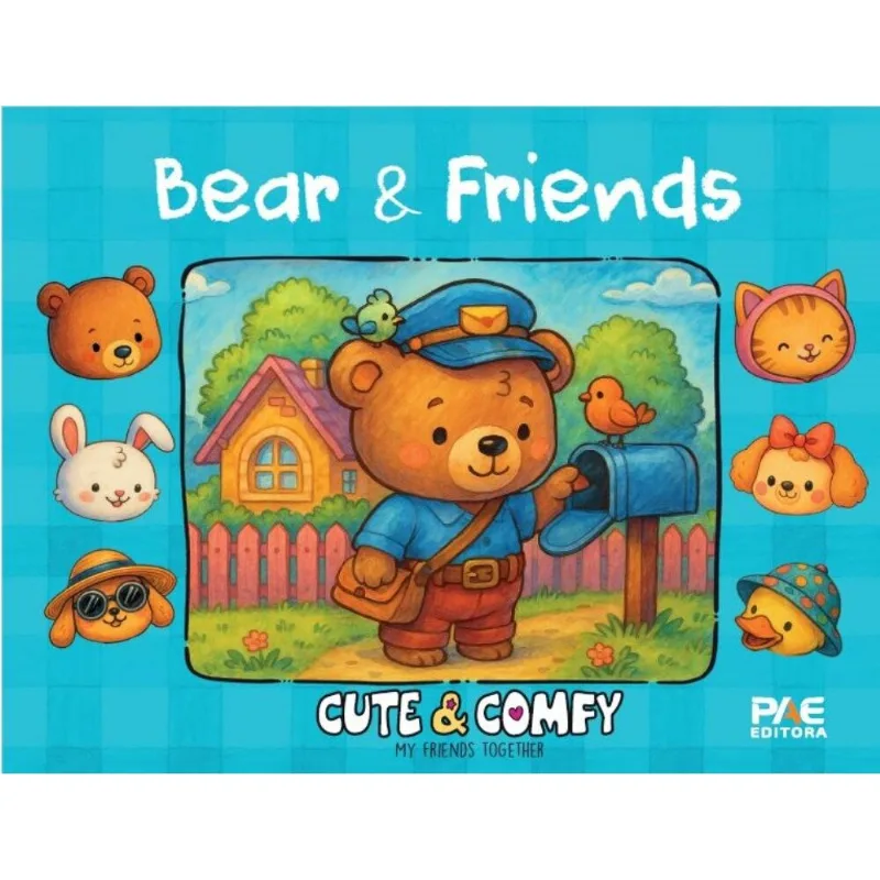 Bear E Friends - Azul - Cute E Comfy