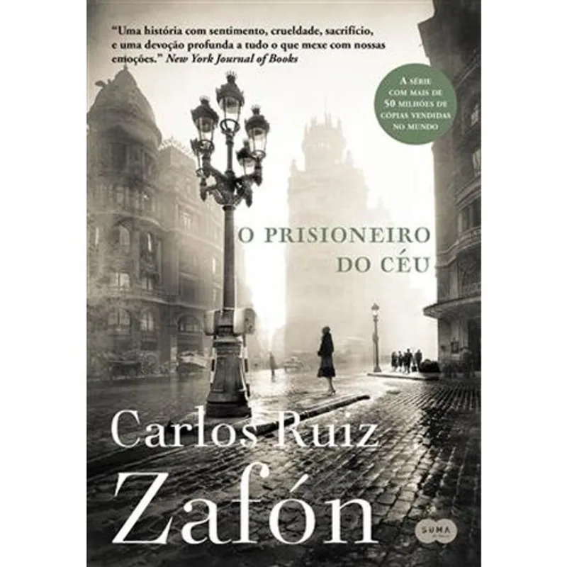 Livro O Prisioneiro Do Céu (nova Edição) Suma Das Letras (MP)