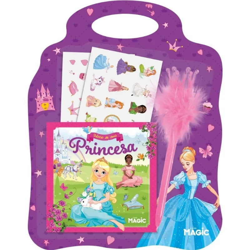 Diario Diario da Princesa C/ADESIVOS