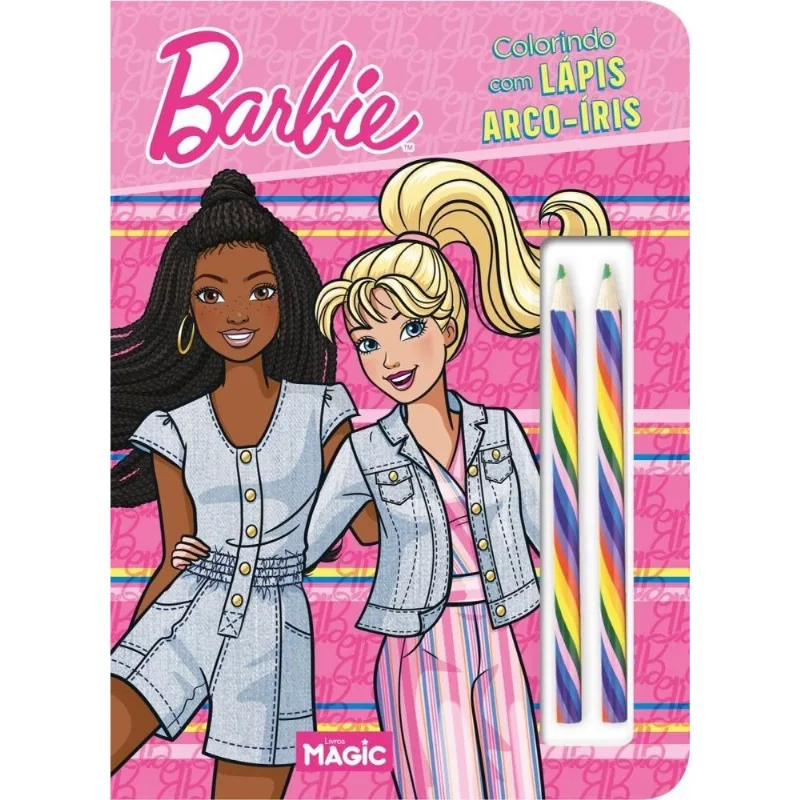 Barbie - Colorindo Com Lápis Arco-íris (magic Kids)