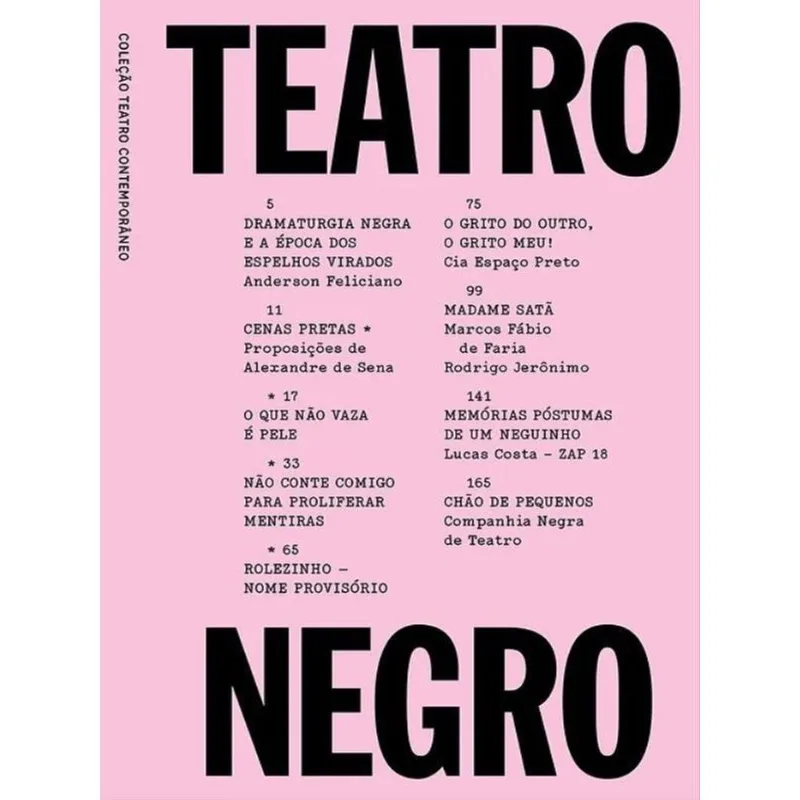 TEATRO NEGRO