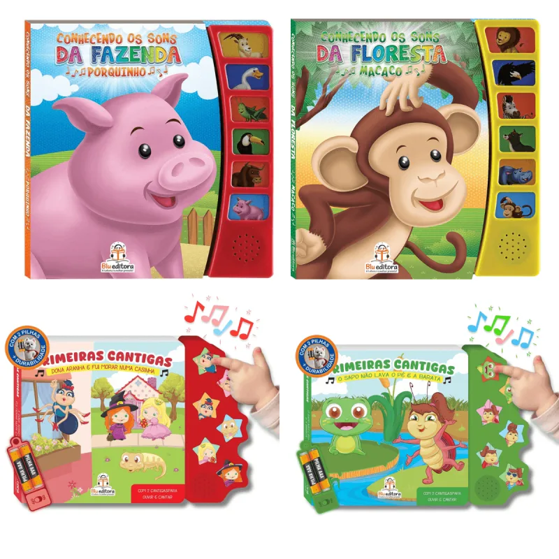 Livro Infantil Sonoros Catavento - Catavento