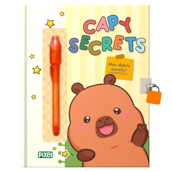Diário Capy Secrets - LC - Livros