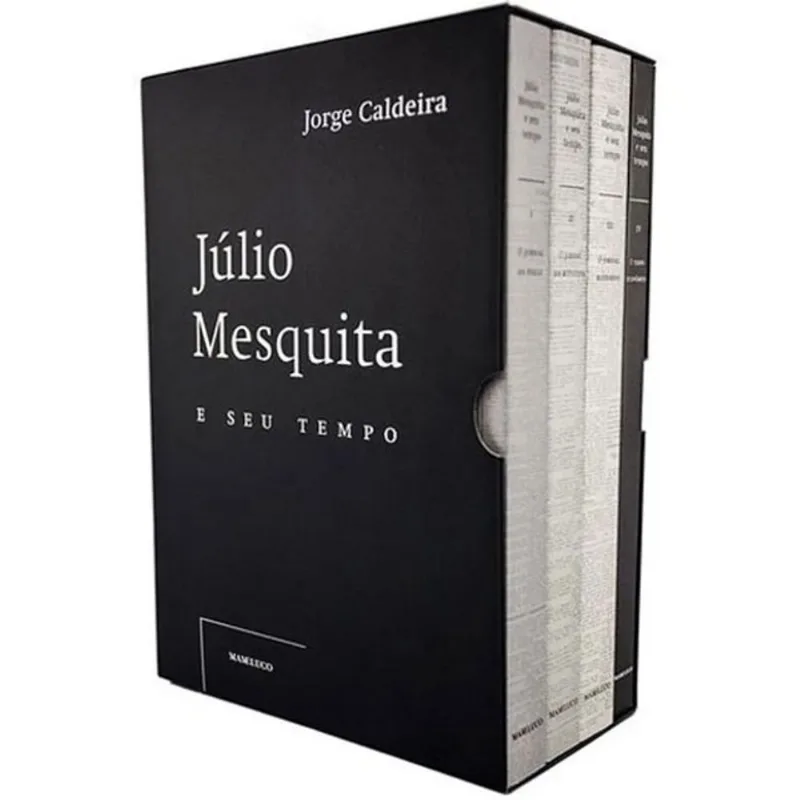 JULIO MESQUITA E SEU TEMPO - 4 VOLUMES