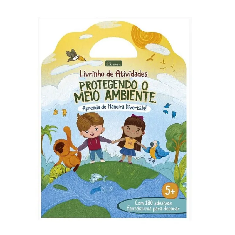 Maleta Atividade Protegendo O Meio Ambiente 8 Folhas