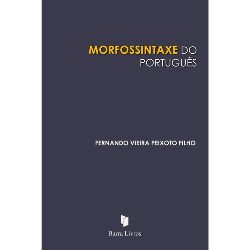 MORFOSSINTAXE DO PORTUGUES