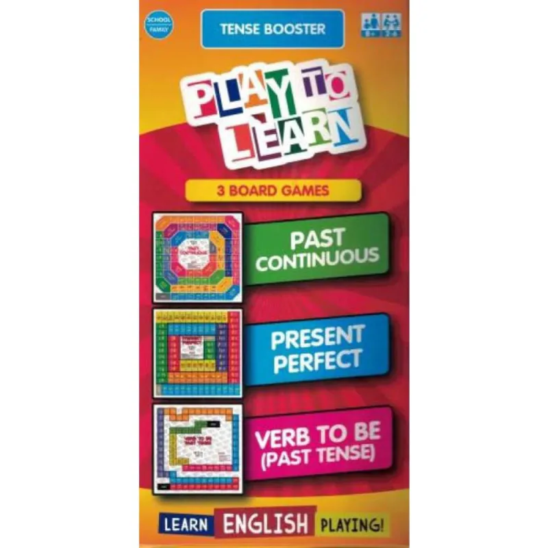 Livro Play To Learn - Tense Booster - Não Disponível - Livros