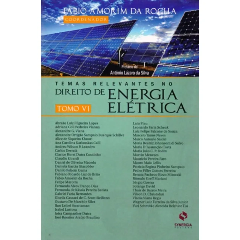 TEMAS RELEVANTES NO DIREITO DE ENERGIA ELÉTRICA - TOMO VI