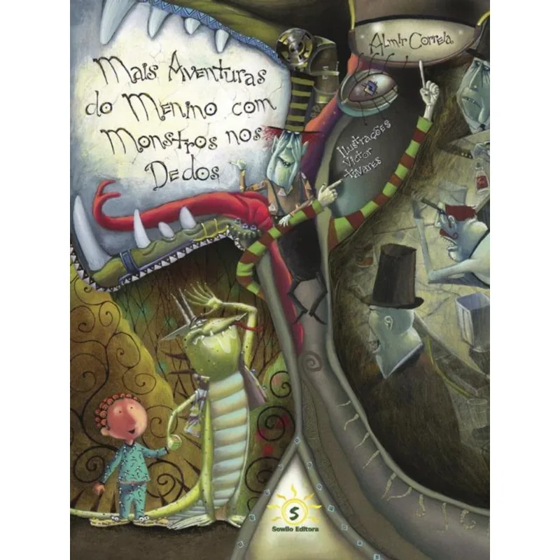 MAIS AVENTURAS DO MENINO COM MONSTROS NOS DEDOS